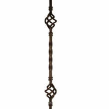 Forged Iron Basket Baluster Forged Iron Stair Handrail Decorative Ornaments